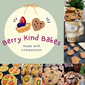 Baked goods.  at Berry Kind Bakes in Dallas