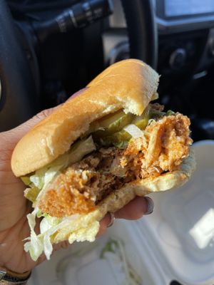Vegan Faux Hawk  at Chicken Out in St Louis