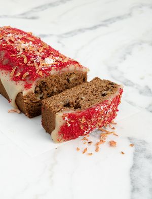 carrot bread

- vegan, plant-based, sugarfree, glutenfree, no refined flours at Posdata in Madrid