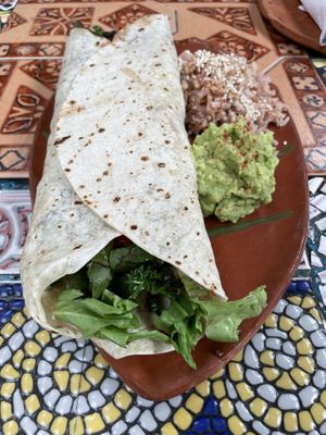 Burrito  at Sativa Studio Cafe in Banos