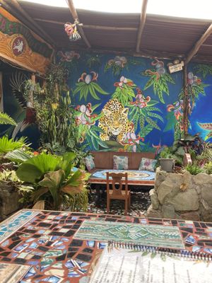  at Sativa Studio Cafe in Banos