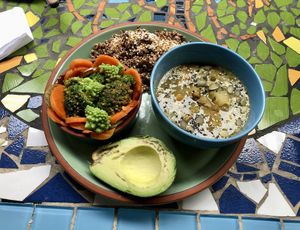 Seven Grains Entrée  at Sativa Studio Cafe in Banos