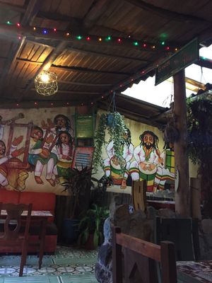 Cool vibes tonight  at Sativa Studio Cafe in Banos