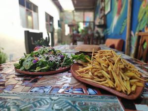 Sin palabras, sabores increibles y un personal muy amable at Sativa Studio Cafe in Banos