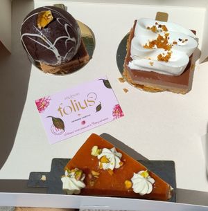 Cakes to go   at Maison Folius in Carqueiranne