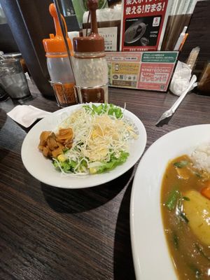   at CoCo Ichibanya in Kyoto