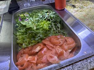 veggies  at Arabiske in Koethen