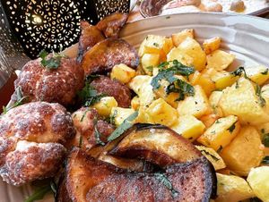 cauliflower & potatoes at Arabiske in Koethen