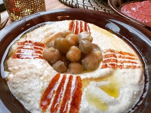 hummus at Arabiske in Koethen