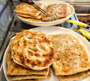 Assorted murtabak at Mituo Vegetarian Restaurant in Bandar Seri Begawan