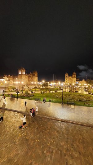 View at Mistura Grill in Cusco