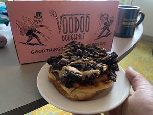   at Voodoo Doughnut in Portland