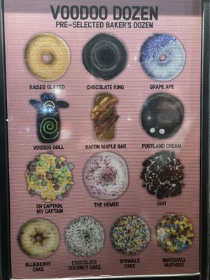   at Voodoo Doughnut in Portland