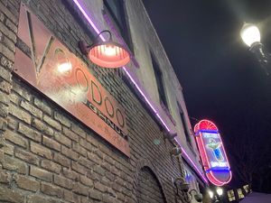   at Voodoo Doughnut in Portland