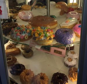 donuts! at Voodoo Doughnut in Portland