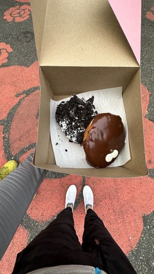   at Voodoo Doughnut in Portland