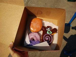 omnomnom at Voodoo Doughnut in Portland