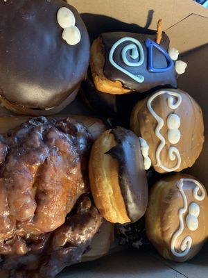 Mixed Vegan Dozen  at Voodoo Doughnut in Portland