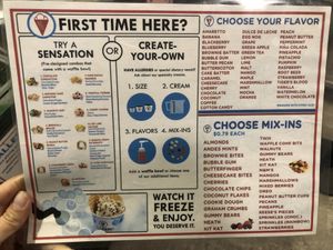 Current menu as of 1/27/2023  at Sub Zero in Manchester