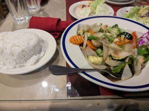 Mixed Vegetable Stir Fry at 99 Thai Fusion Restaurant in Layton