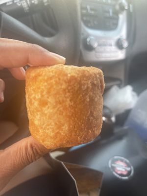 Bish Got Corns - fried corn cob  at Naughty Vegan - Pop Up in Phoenix