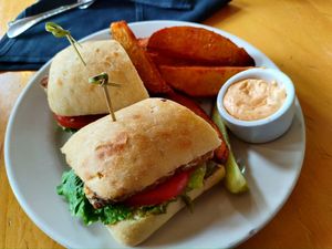 at At Sara's Table Chester Creek Cafe in Duluth
