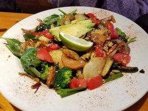 vegan scram at At Sara's Table Chester Creek Cafe in Duluth