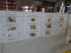 Menu1 at Ấn Quang Vegie Hut Vietnamese Buddhist Vegetarian Restaurant in Cairnlea