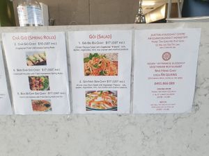 Menu 4 at Ấn Quang Vegie Hut Vietnamese Buddhist Vegetarian Restaurant in Cairnlea