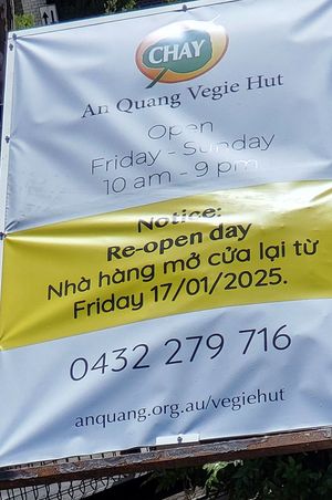  at Ấn Quang Vegie Hut Vietnamese Buddhist Vegetarian Restaurant in Cairnlea