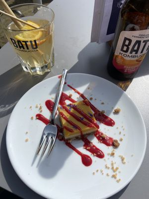 Mango and lime cake   at MIMIK Film Theater Café in Deventer