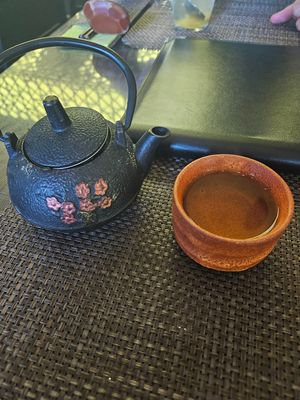 Genmai-Tee at JEN Ramen in Erfurt