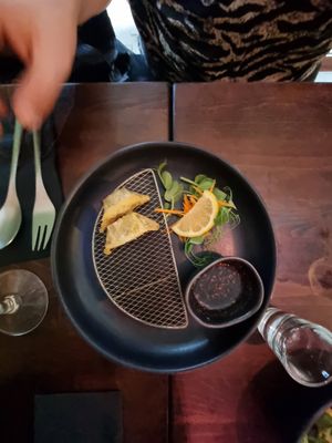 Disappearing Osaka dumplings at Necco Japanese Cafe Bar in London