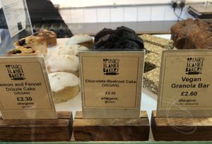 Vegan cakes   at Pink Lane Bakery - Acorn Rd in Newcastle Upon Tyne