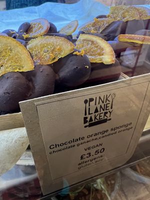 Choc orange cake   at Pink Lane Bakery - Acorn Rd in Newcastle Upon Tyne