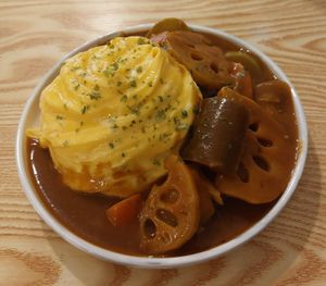 Vegetable Omelette Curry Rice 轉轉蛋日式咖哩雜菜飯 (Vegetarian)

 at Sow Something - 素心事 in Kowloon