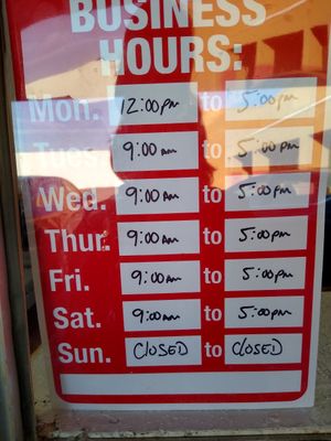 Hours at Upright Juices in Chatsworth