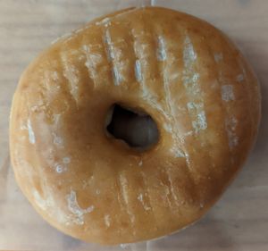 Raised Glazed at Voodoo Doughnut Too in Portland