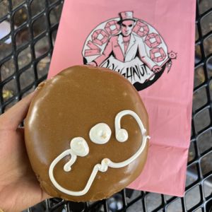 cream filled maple donuts  at Voodoo Doughnut Too in Portland