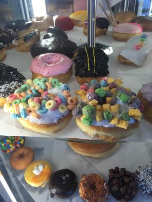 Donuts Aug 2017 at Voodoo Doughnut Too in Portland