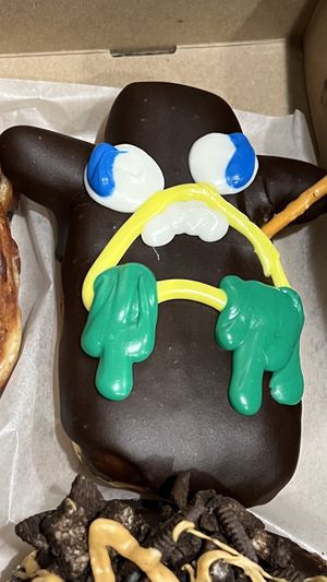 VooDoo Doll Donut  at Voodoo Doughnut Too in Portland