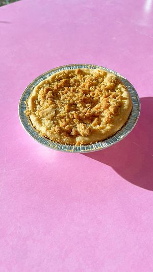 Apple Crumble Personal Pie at VTasteCakes Vegan Bakeshop in Tucker