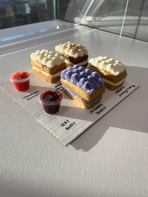 Wedding Cake Tasting Box (pre-order only) at VTasteCakes Vegan Bakeshop in Tucker