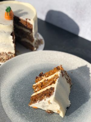 Carrot Cake at VTasteCakes Vegan Bakeshop in Tucker