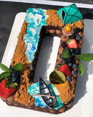 Custom Character Cake at VTasteCakes Vegan Bakeshop in Tucker