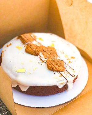 Solo Layer Cake at VTasteCakes Vegan Bakeshop in Tucker