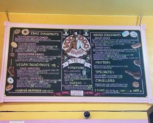 Vegan donuts! at Voodoo Doughnut Tres in Eugene