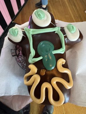 Voodoo doll   at Voodoo Doughnut Tres in Eugene