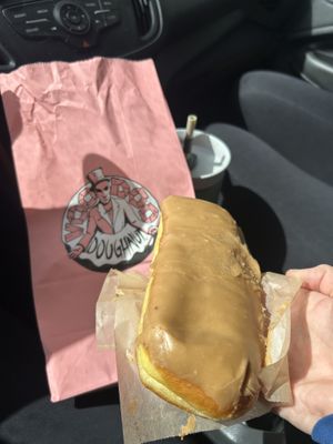 Maple bar  at Voodoo Doughnut Tres in Eugene