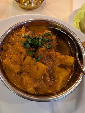 Aloo Gobi at Leyla South Indian Restaurant in Celle